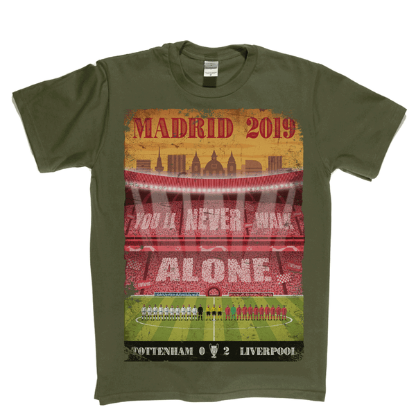 Tottenham Liverpool Madrid 2019 Regular T-Shirt
