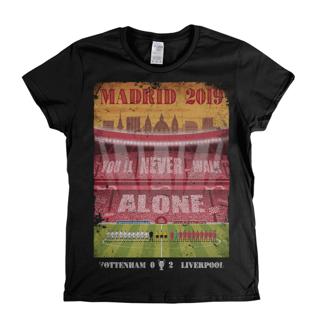 Tottenham Liverpool Madrid 2019 Womens T-Shirt