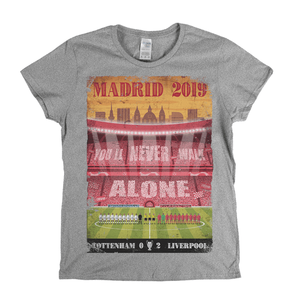 Tottenham Liverpool Madrid 2019 Womens T-Shirt