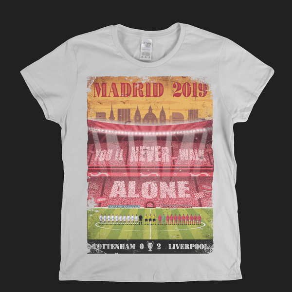 Tottenham Liverpool Madrid 2019 Womens T-Shirt
