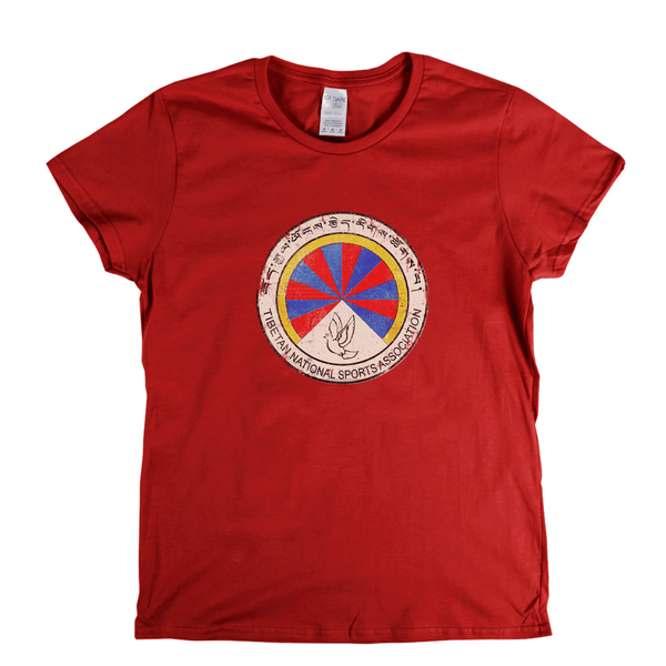Tibetan National Sports Association Badge Womens T-Shirt