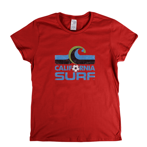 California Surf Badge Womens T-Shirt
