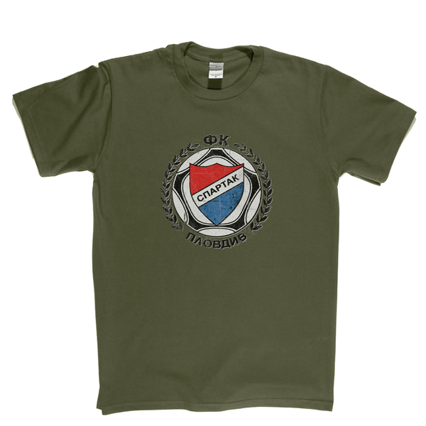Spartak Plovdiv Badge Regular T-Shirt