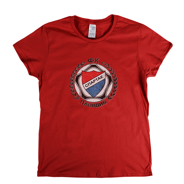 Spartak Plovdiv Badge Womens T-Shirt