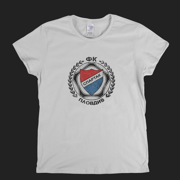 Spartak Plovdiv Badge Womens T-Shirt