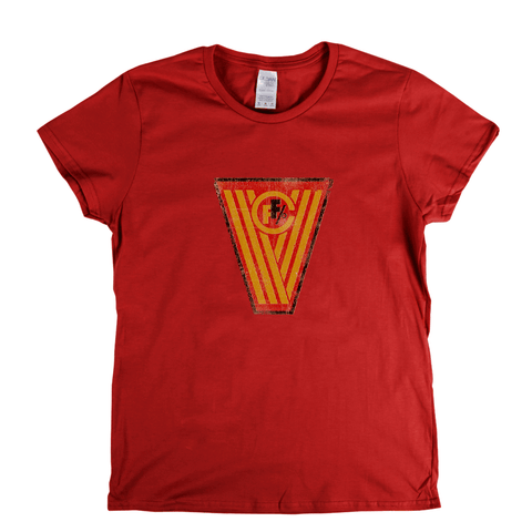 FC Vorwarts Frankfurt Badge Womens T-Shirt