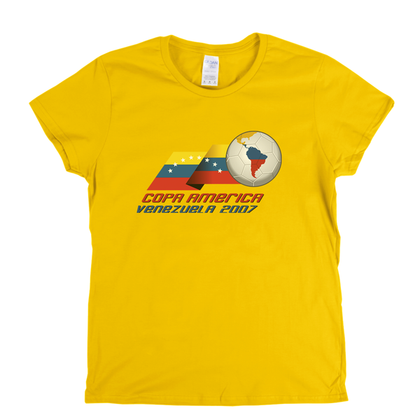 Copa America Venezuela 2007 Womens T-Shirt