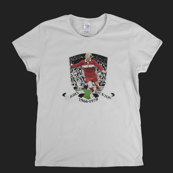 Middlesbrough Legend John Hickton Womens T-Shirt
