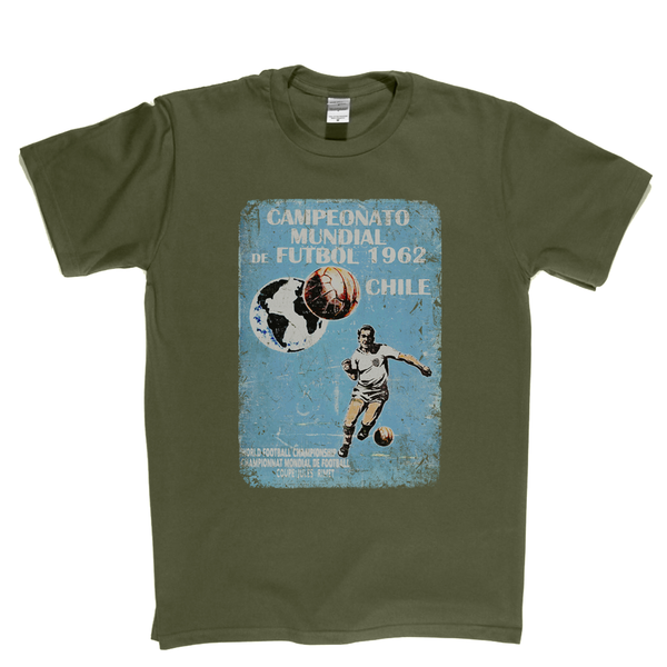 Chile World Cup 1962 Poster T-Shirt