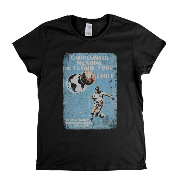 Chile World Cup 1962 Poster Womens T-Shirt