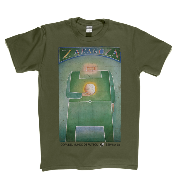 Spain 1982 World Cup Zaragoza Poster T-Shirt