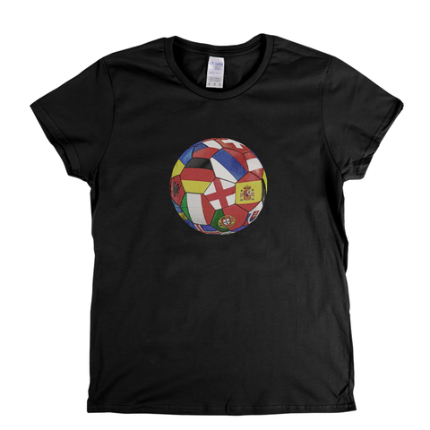 Flag Football Womens T-Shirt