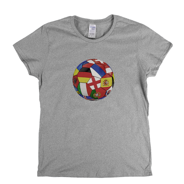 Flag Football Womens T-Shirt