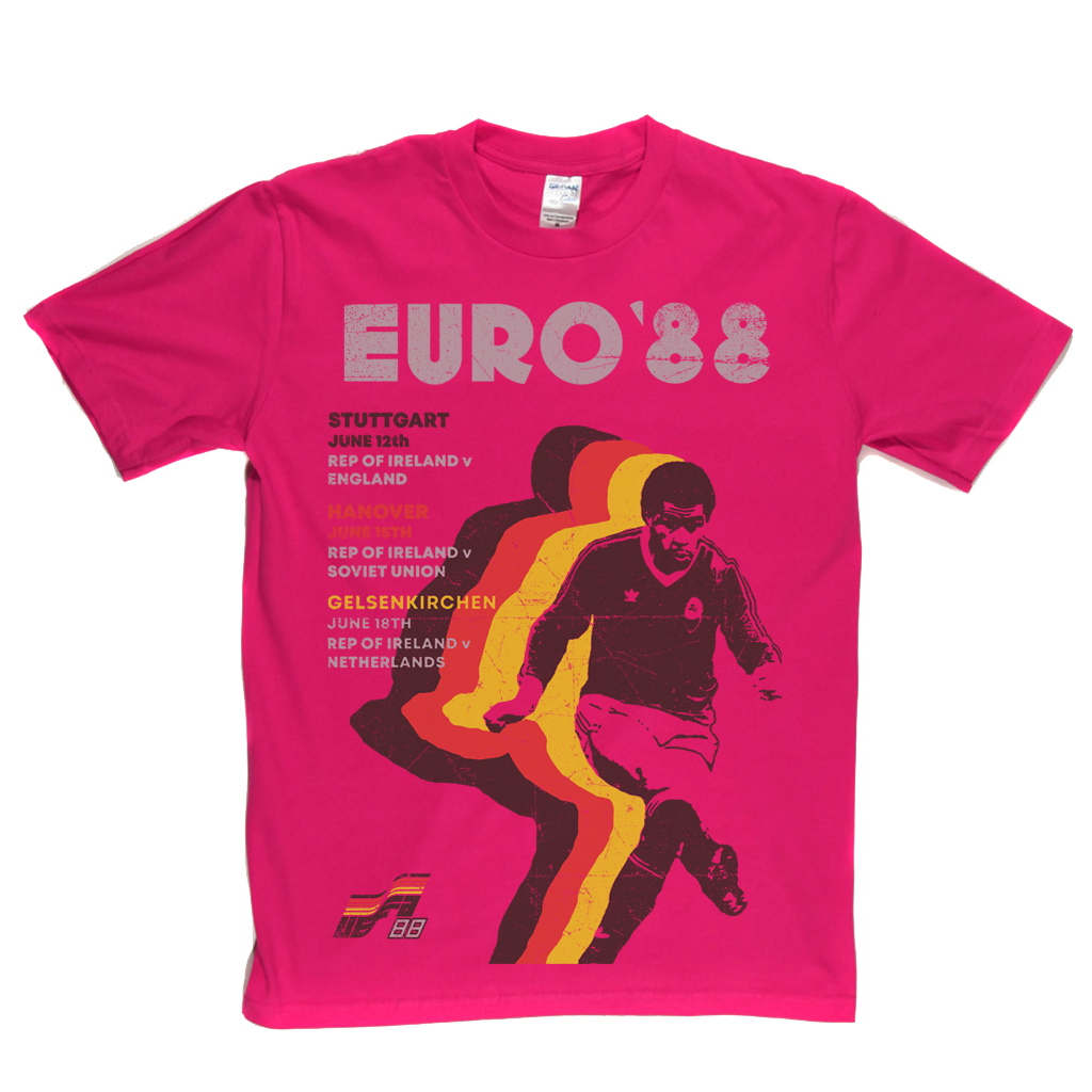 Euro 88 Poster T-Shirt