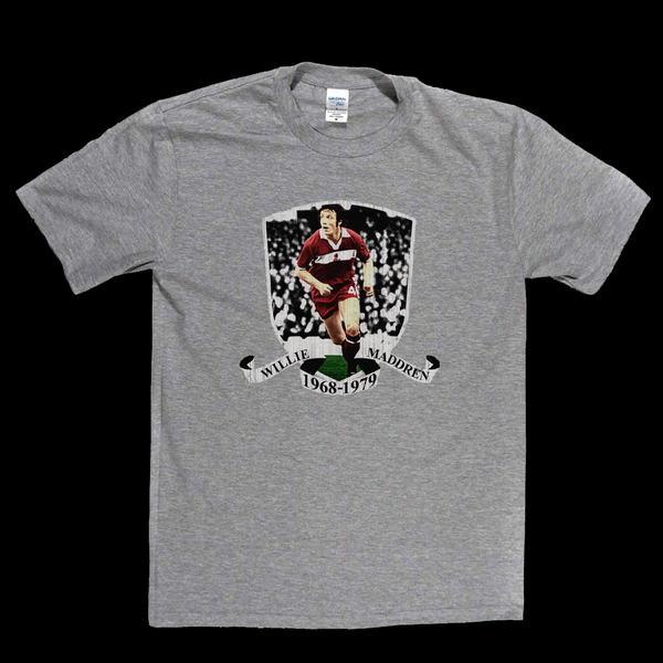 Middlesbrough Legend Willie Maddren T-Shirt