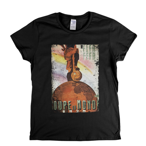 1938 World Cup Poster Womens T-Shirt