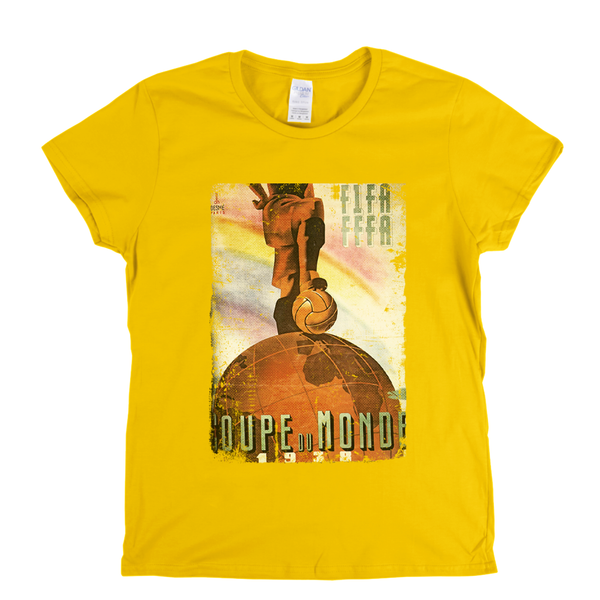 1938 World Cup Poster Womens T-Shirt