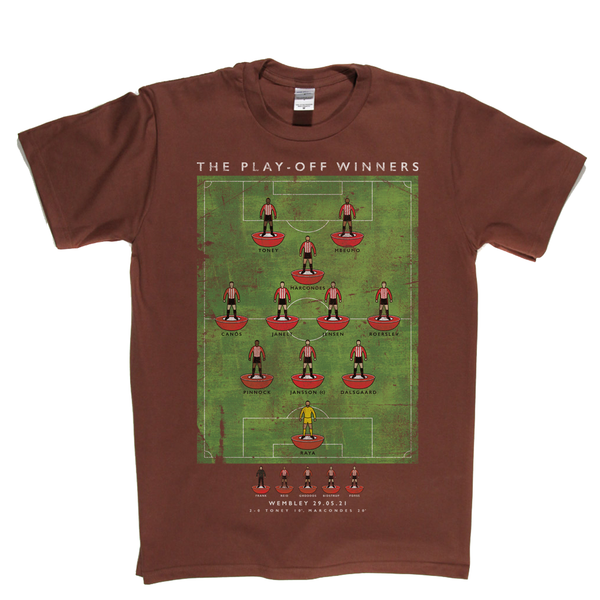 The Play Off Winners Brentford 2021 T-Shirt
