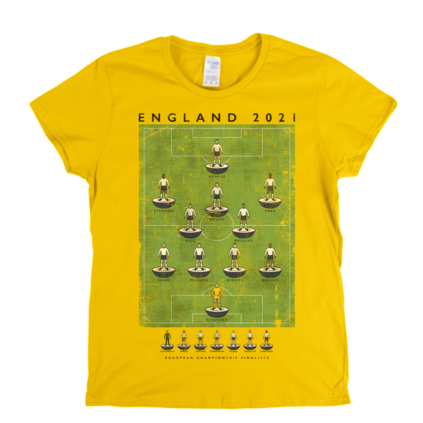 England 2021 Finalists Womens T-Shirt