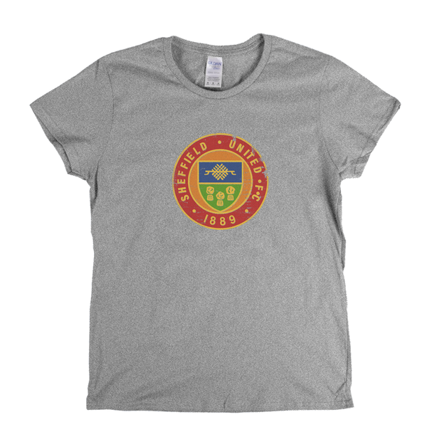 Sheffield United FC 1970-77 Badge Womens T-Shirt