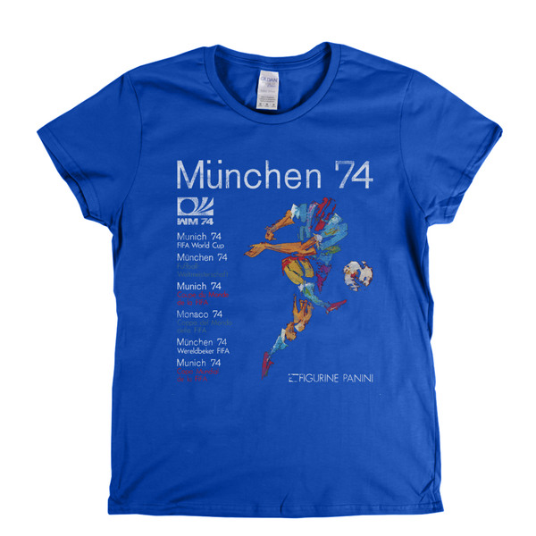 World Cup 1974 Poster Womens T-Shirt