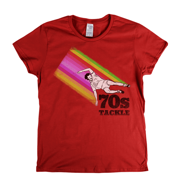 70S Tackle Womens T-Shirt