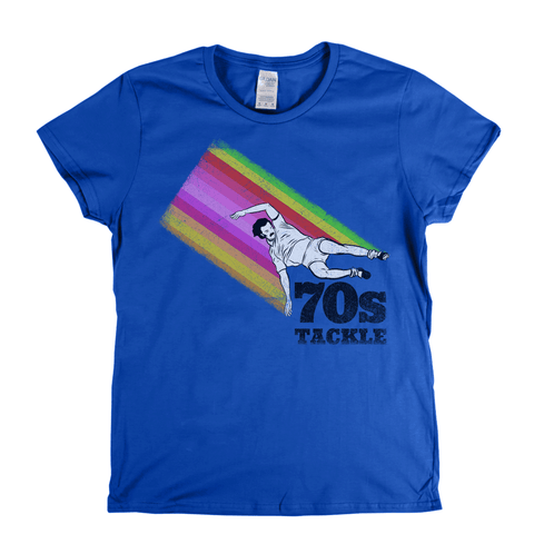 70S Tackle Womens T-Shirt