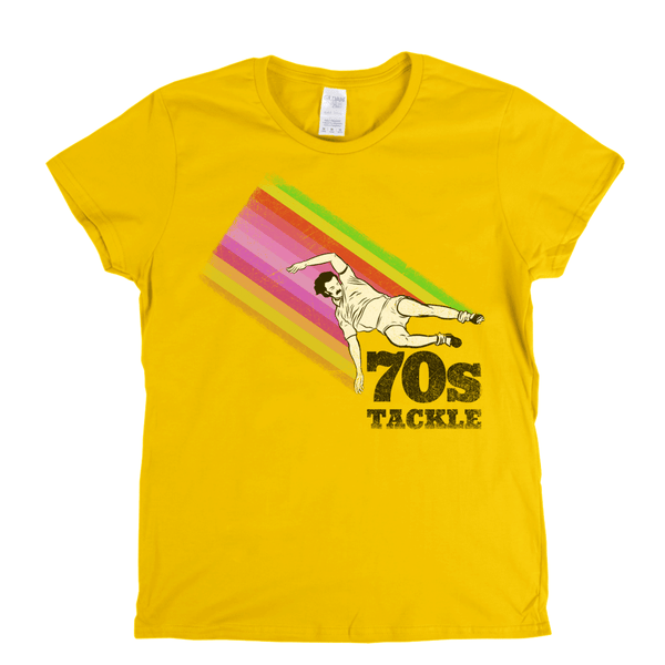 70S Tackle Womens T-Shirt