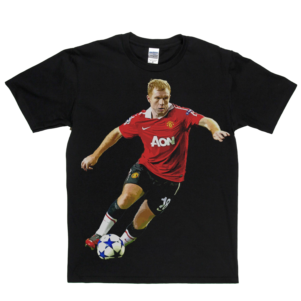 Paul Scholes In Action T-Shirt