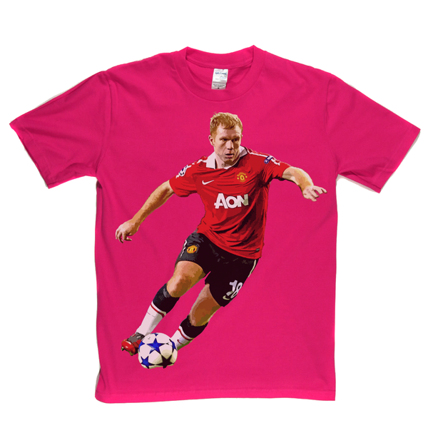 Paul Scholes In Action T-Shirt