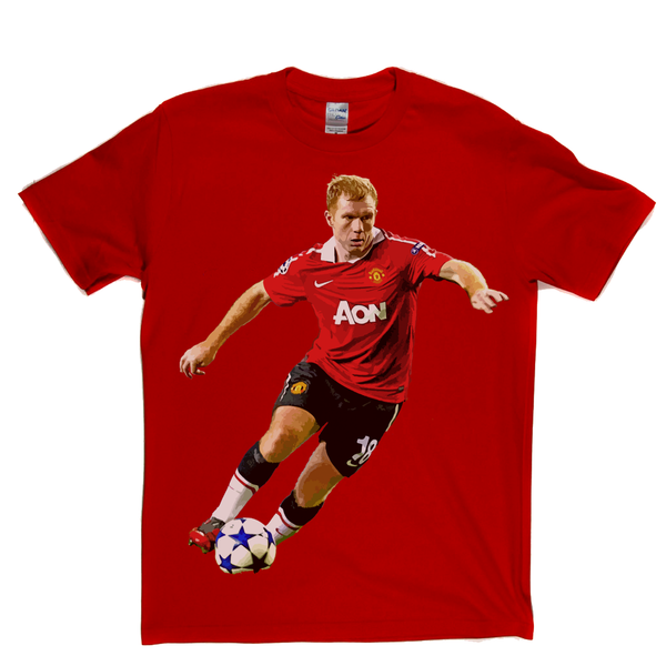 Paul Scholes In Action T-Shirt