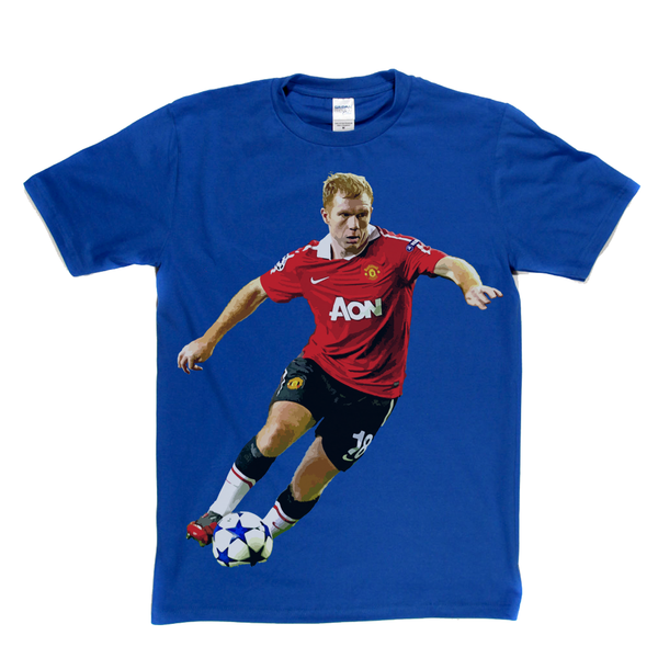 Paul Scholes In Action T-Shirt