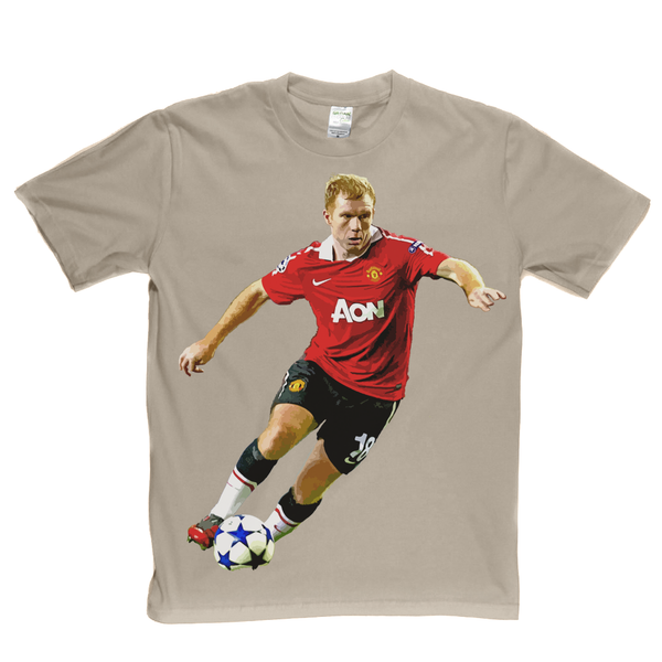 Paul Scholes In Action T-Shirt