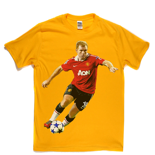 Paul Scholes In Action T-Shirt