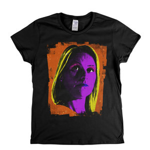 Kelly Smith Popart Portrait Womens T-Shirt