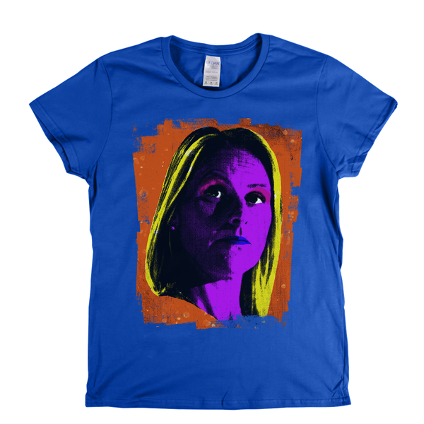 Kelly Smith Popart Portrait Womens T-Shirt