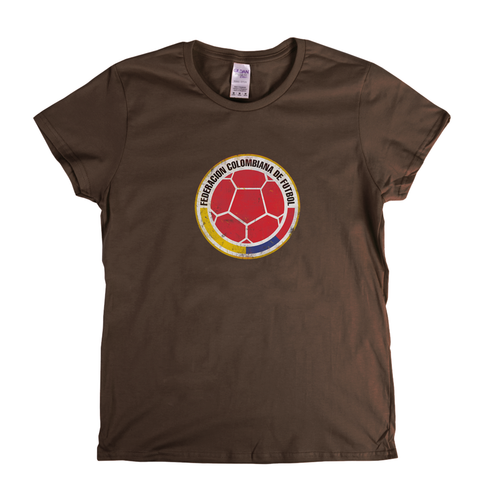Colombia Football Federation Logo Womens T-Shirt