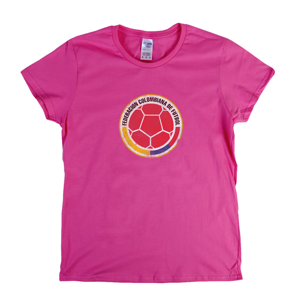 Colombia Football Federation Logo Womens T-Shirt