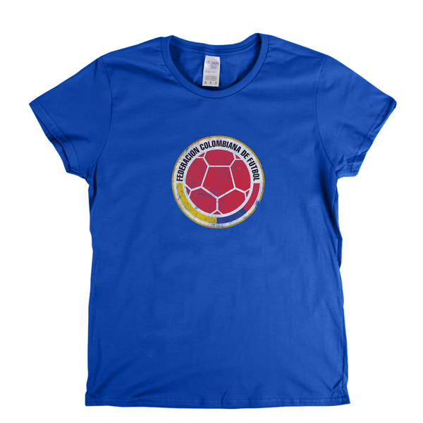Colombia Football Federation Logo Womens T-Shirt