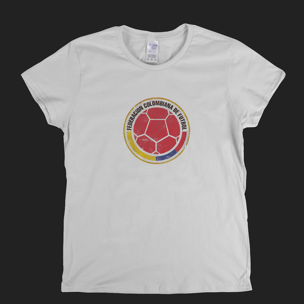 Colombia Football Federation Logo Womens T-Shirt
