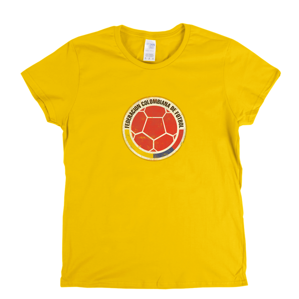 Colombia Football Federation Logo Womens T-Shirt