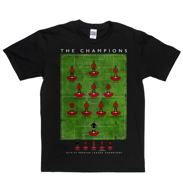 Liverpool 2019-20 Premier League Champions T-Shirt