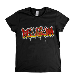 Belgium Tag Womens T-Shirt