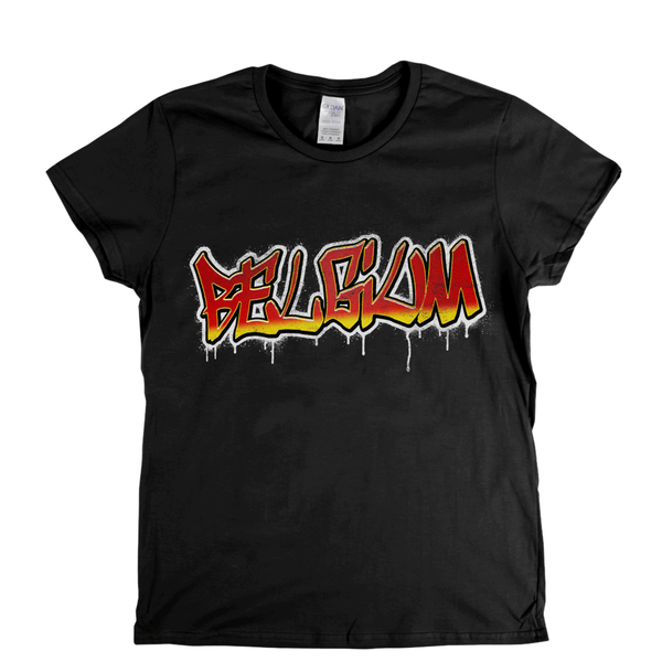 Belgium Tag Womens T-Shirt