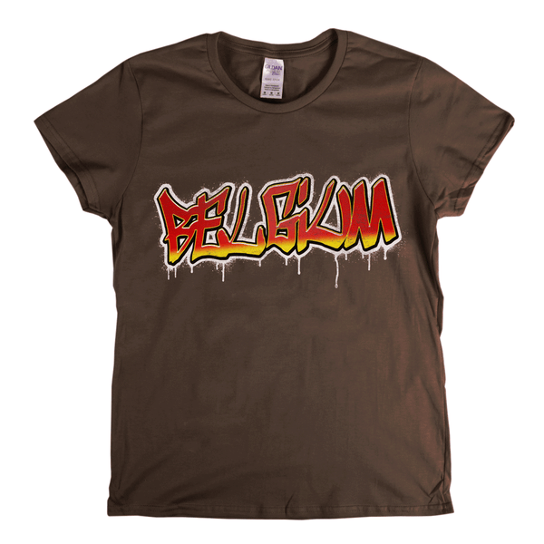 Belgium Tag Womens T-Shirt