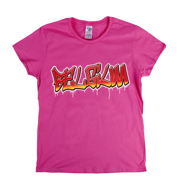 Belgium Tag Womens T-Shirt