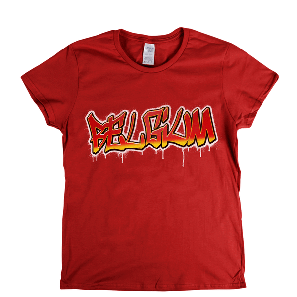 Belgium Tag Womens T-Shirt