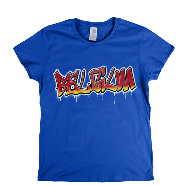 Belgium Tag Womens T-Shirt