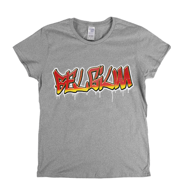 Belgium Tag Womens T-Shirt
