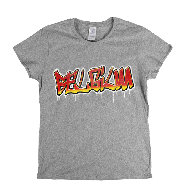 Belgium Tag Womens T-Shirt
